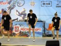 FlyD on stage