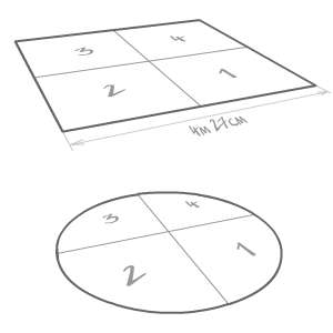 площадка для игры в Four Square